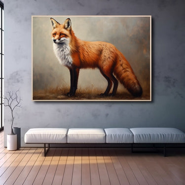 Fox Art Painting